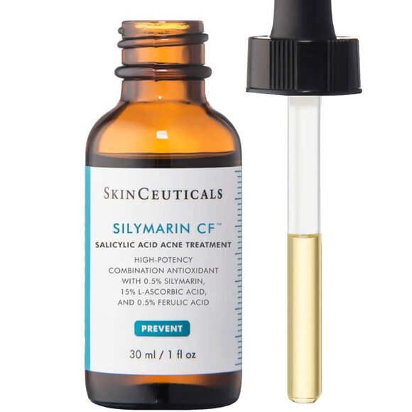 SkinCeuticals Silymarin CF 1 fl oz NEW Antioxidant Vitamin C Serum for Oily Skin